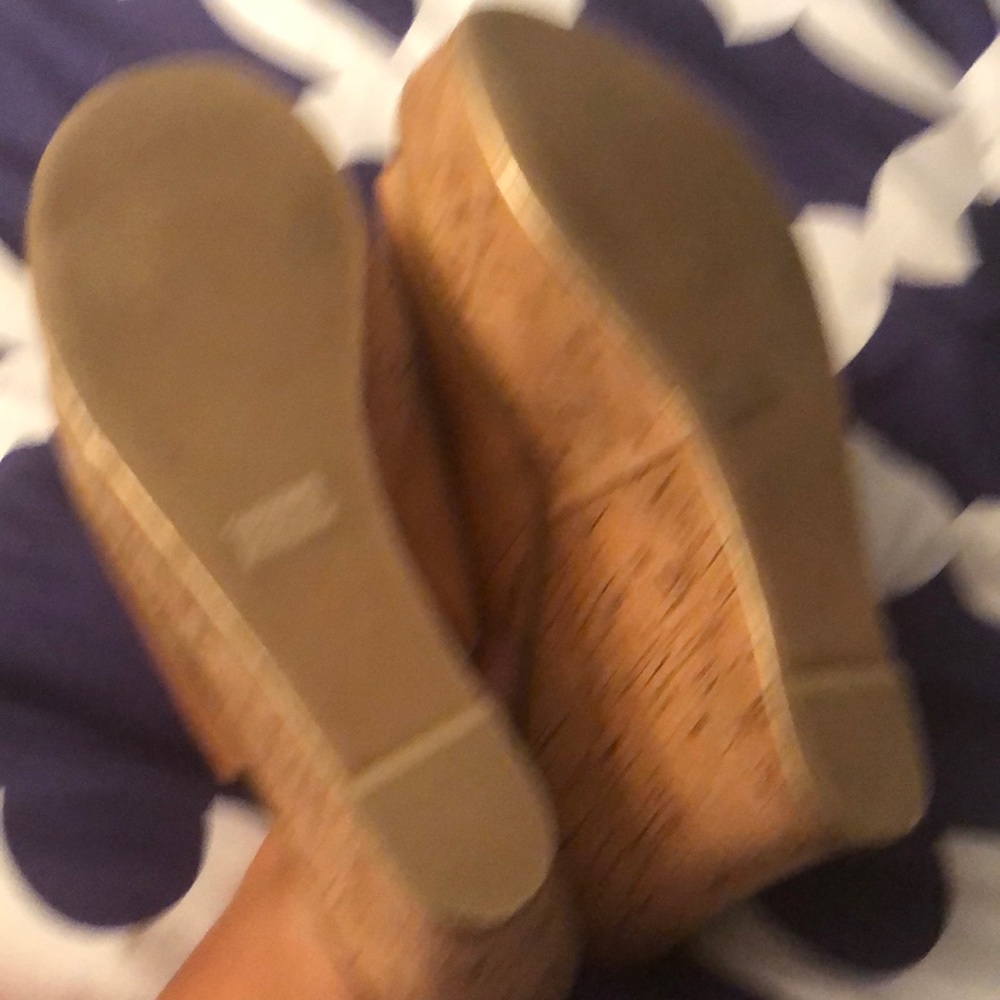 C Wonder Leather And Cork Wedge - image 4